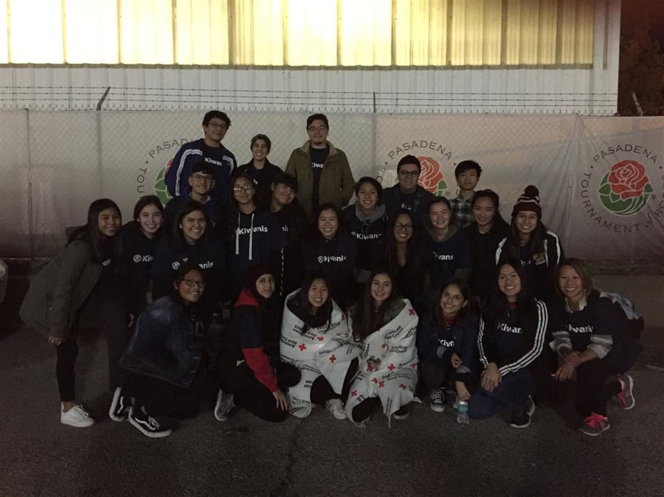 Key Club Rose Float Decorations 2018